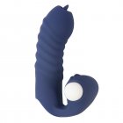 Finger Cover Vibrator Tongue Licking Massager Sex Toys For Women G Spot Orgasm Clitoris Stimulate Couple Flirting Masturbator blue