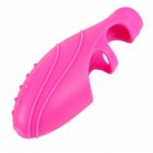 Finger Massager Finger Cot Massage Toy Mini Vibrator Quite Soft Silicone G Spot Massager For Men Women Couples Pleasure pink