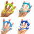 Finger Pull Ring Resistance Bands For Training Rubber Loop Pull Ring Hand Grip Expander Wrist Training Carpal Fitness Grip 40LB   Rally 8 8LB Royal Blue