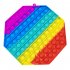 Finger  Push  Pop  Toys Colored Grasping Pressing Thinking Exercise Board Stress Reliever Educational Toy Square