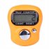Finger Tally Counter LED Digital Display Counter Clicker Resettable Lap Counter Handheld Number Click Counter Touch tone Counting Ring For Tracker Golf Lap Knit