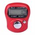 Finger Tally Counter LED Digital Display Counter Clicker Resettable Lap Counter Handheld Number Click Counter Touch tone Counting Ring For Tracker Golf Lap Knit