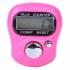 Finger Tally Counter LED Digital Display Counter Clicker Resettable Lap Counter Handheld Number Click Counter Touch tone Counting Ring For Tracker Golf Lap Knit