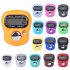 Finger Tally Counter LED Digital Display Counter Clicker Resettable Lap Counter Handheld Number Click Counter Touch tone Counting Ring For Tracker Golf Lap Knit