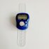 Finger Tally Counter LED Digital Display Counter Clicker Resettable Lap Counter Handheld Number Click Counter Touch tone Counting Ring For Tracker Golf Lap Knit