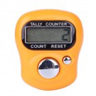 Finger Tally Counter LED Digital Display Counter Clicker Resettable Lap Counter Handheld Number Click Counter Touch-tone Counting Ring
