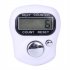 Finger Tally Counter LED Digital Display Counter Clicker Resettable Lap Counter Handheld Number Click Counter Touch tone Counting Ring For Tracker Golf Lap Knit