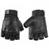 Fingerless Cycling Gloves With Hard Shell Knuckles Protection Half Finger Gloves For Outdoor Sports Training L