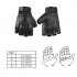 Fingerless Cycling Gloves With Hard Shell Knuckles Protection Half Finger Gloves For Outdoor Sports Training L