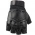 Fingerless Cycling Gloves With Hard Shell Knuckles Protection Half Finger Gloves For Outdoor Sports Training L