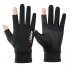 Fingerless Touch Screen Gloves Cycling Breathable Touch Screen Gloves Outdoor Sun Proof Ultra thin Fabric Bike Gloves Full finger touch screen blue One size