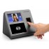 Fingerprint and facial recognition attendance and security terminal with 4 3 Inch TFT LCD  can store 300 Facial and 3000 Fingerprint Templates and 200000 log
