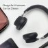 Fingertime P3 Noise Canceling Headset Stereo Hifi Headphones Wireless Gaming Headphones with Mic Black