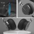Fingertime P3 Noise Canceling Headset Stereo Hifi Headphones Wireless Gaming Headphones with Mic Black