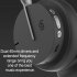 Fingertime P3 Noise Canceling Headset Stereo Hifi Headphones Wireless Gaming Headphones with Mic Black