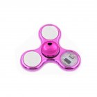 Fingertip  Spinner  Toy Metal Led Light Flashing Finger Toy Hand Anxiety Stress Reducer Toy Rose Red