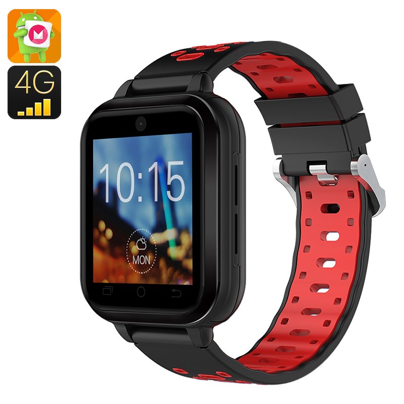 Finow Q1 Pro Android 4G Smart Watch (Red)