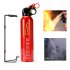 Firefighter Car Fire Extinguisher Annual Inspection Of Dry Powder Fire Fighting Equipment Red