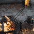 Fireplace Tongs Firewood Tongs Wood Fired Oven Tool Grill Camping Fire Pit Tool Rust Resistant Finish Fireplace Tongs For Indoor Outdoor Camping Hiking Fire ton