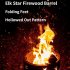 Firewood Stove  Compact Iron Wood Stove  Portable Windproof Wood Burning Stove  Outdoor Camping Heating Charcoal Stove For Picnic BBQ Boils Tea as picture show