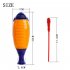 Fish Frog Music Enlightenment Orff Percussion for Children Kid Musical Instrument Accessories Orange   blue