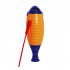 Fish Frog Music Enlightenment Orff Percussion for Children Kid Musical Instrument Accessories Orange   blue