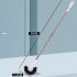Fish Tank Algae Removal Brush With Anti slip Handle Hanging Hole Design Cleaning Tools For Aquariums Fish Tank algae removal brush 90cm
