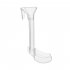 Fish Tank Feeder Tube Transparent Glass Fish Shrimp Food Dispenser Aquarium Feeding Accessories Feeder Tube