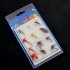 Fishing Baits Set 12 Pcs Artificial Insect Baits Imitation Floating Flies Fishing Lures with Fishhook Random Color