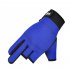 Fishing Gloves 3 Cut Fingers Windproof Cold Weather Warm Non slip Anti sweat Breathable Motorcycle Cycling Gloves For Photography Ski Driving Men Women red