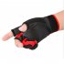 Fishing Gloves 3 Cut Fingers Windproof Cold Weather Warm Non slip Anti sweat Breathable Motorcycle Cycling Gloves For Photography Ski Driving Men Women red