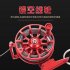 Fishing Lock Buckle With Reel Stainless Steel Lanyard Live Fish Lock Belt Fishing Tackle Stringer Fishing Floats Reel Golden section