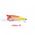 Fishing Lure 7 8cm 10 5g Topwater Wobbler Artificial Hard Bait with Feather Hook 7 