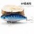 Fishing Lure 7cm 13g VIB Swing Sinking Bass Bait Black Nickel Hooks Full Swimming Layer Artificial Bait 1 Red head and white body Submerged VIB water wave 7cm13