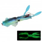 Fishing Lure Double Hook Squid Bait Glow-in-the-dark Baits 15cm60g Simulated False Bait Deep Sea Soft Bait A1047# with lead_15cm (octopus bait)