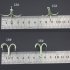 Fishing Lure Luminous 5cm Octopus Lure and Four hooks Fishing Accessories for Sea Fishing 18 Luminous four hooks   Luminous octopus