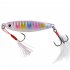 Fishing Lure fishing jigging lure spoon spinnerbait Sheet Iron All Metal Mini Lead Fish Fishing Lure Trolling 7g10g15g20g Color 1 20g