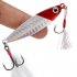 Fishing Lure fishing jigging lure spoon spinnerbait Sheet Iron All Metal Mini Lead Fish Fishing Lure Trolling 7g10g15g20g Color 1 15g