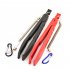 Fishing Pliers Gripper Fish Clamp with Lock Switch Tightening Clamp Body Spring Lanyard Holder Gripper Controller Tools red Rope