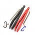 Fishing Pliers Gripper Fish Clamp with Lock Switch Tightening Clamp Body Spring Lanyard Holder Gripper Controller Tools red Rope
