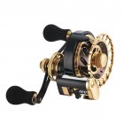 Fishing Reel 11-axis Cnc All-metal Head Smooth Micro Lead Fishing Reel Fishing Accessories b65 golden left hand