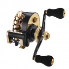 Fishing Reel 11-axis Cnc All-metal Head Smooth Micro Lead Fishing Reel Fishing Accessories b65 golden right hand