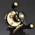 Fishing Reel 11 axis Cnc All metal Head Smooth Micro Lead Fishing Reel Fishing Accessories b65 golden right hand