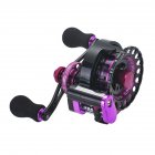 Fishing Reel 11-axis Cnc All-metal Head Smooth Micro Lead Fishing Reel Fishing Accessories b65 purple right hand