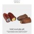 Fishing Reel Handle Wood Grip Knob Modification For S   D Bait Casting Reel Rocker Arm Modified Knob Golden brown  black walnut 