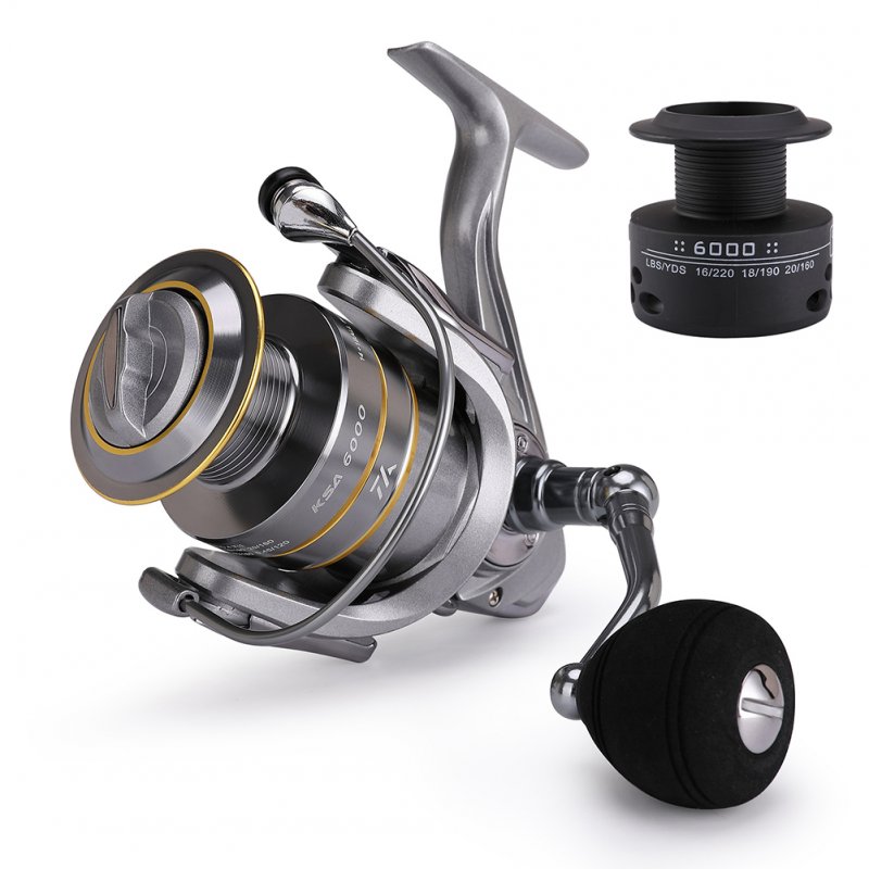 Fishing Reel Spinning Wheel Reel All-metal Wire Cup Fishing Equipment KSA2000