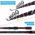 Fishing Rod Reel Combo Freshwater Saltwater Fishing Poles With Lures Reel Fishing Line Storage Bag For Beginners Skilled People left hand reel 2 1 meters