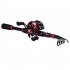 Fishing Rod Reel Combo Freshwater Saltwater Fishing Poles With Lures Reel Fishing Line Storage Bag For Beginners Skilled People left hand reel 2 1 meters