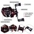 Fishing Rod Reel Combo Freshwater Saltwater Fishing Poles With Lures Reel Fishing Line Storage Bag For Beginners Skilled People left hand reel 2 1 meters