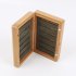 Fishing Tackle Box Wooden Bamboo Fly Fishing Bait Box Small with rope